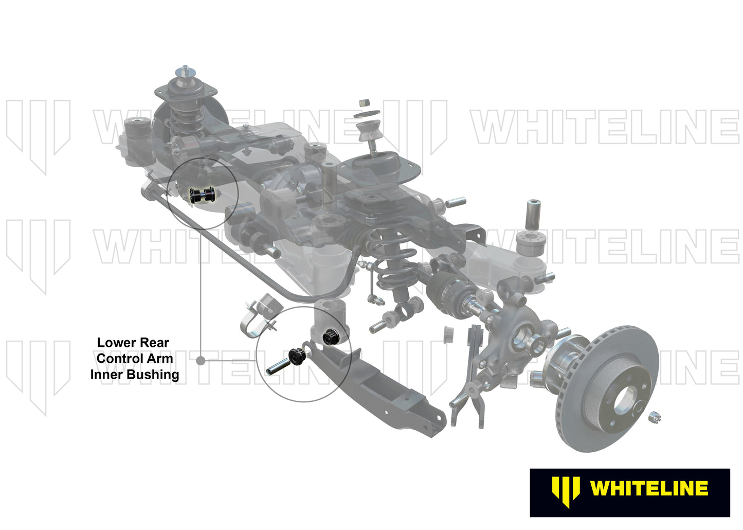 W62996 - Control Arm Lower Rear - Inner Bushing Kit