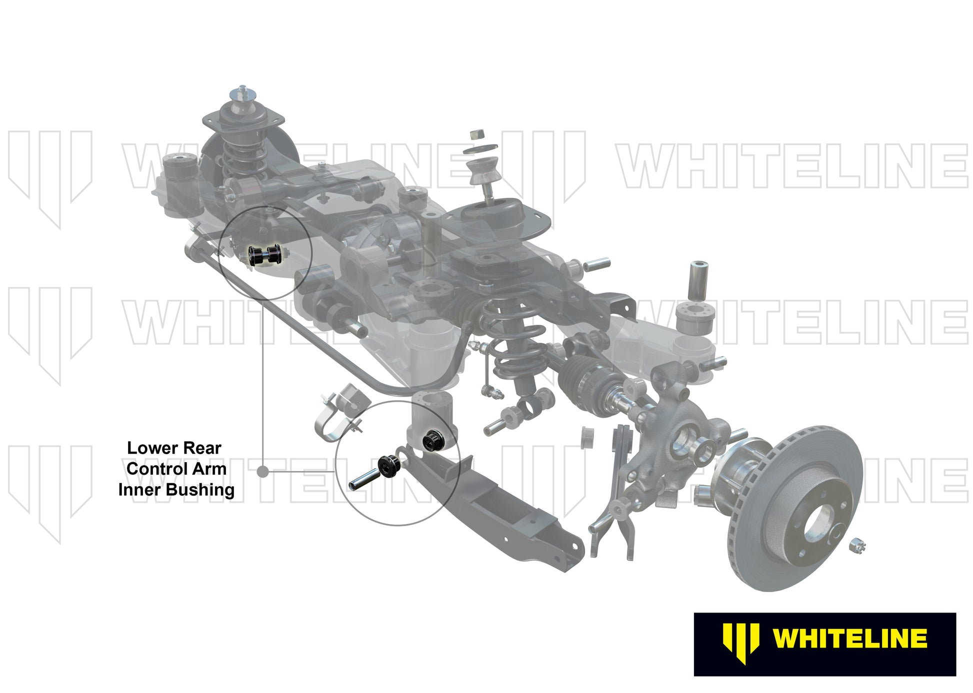 W62996 - Control Arm Lower Rear - Inner Bushing Kit