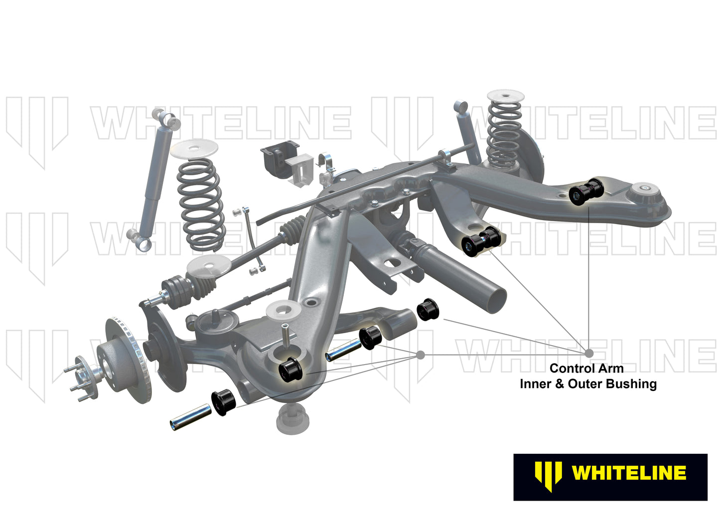 W63413 - Trailing Arm Lower - Bushing Kit