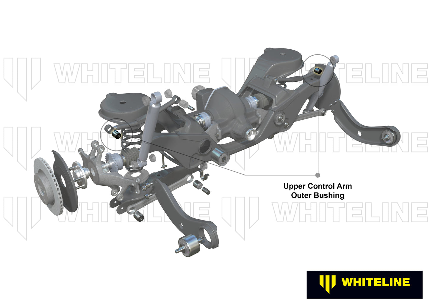 W63579 - Control Arm Upper - Outer Bushing Kit