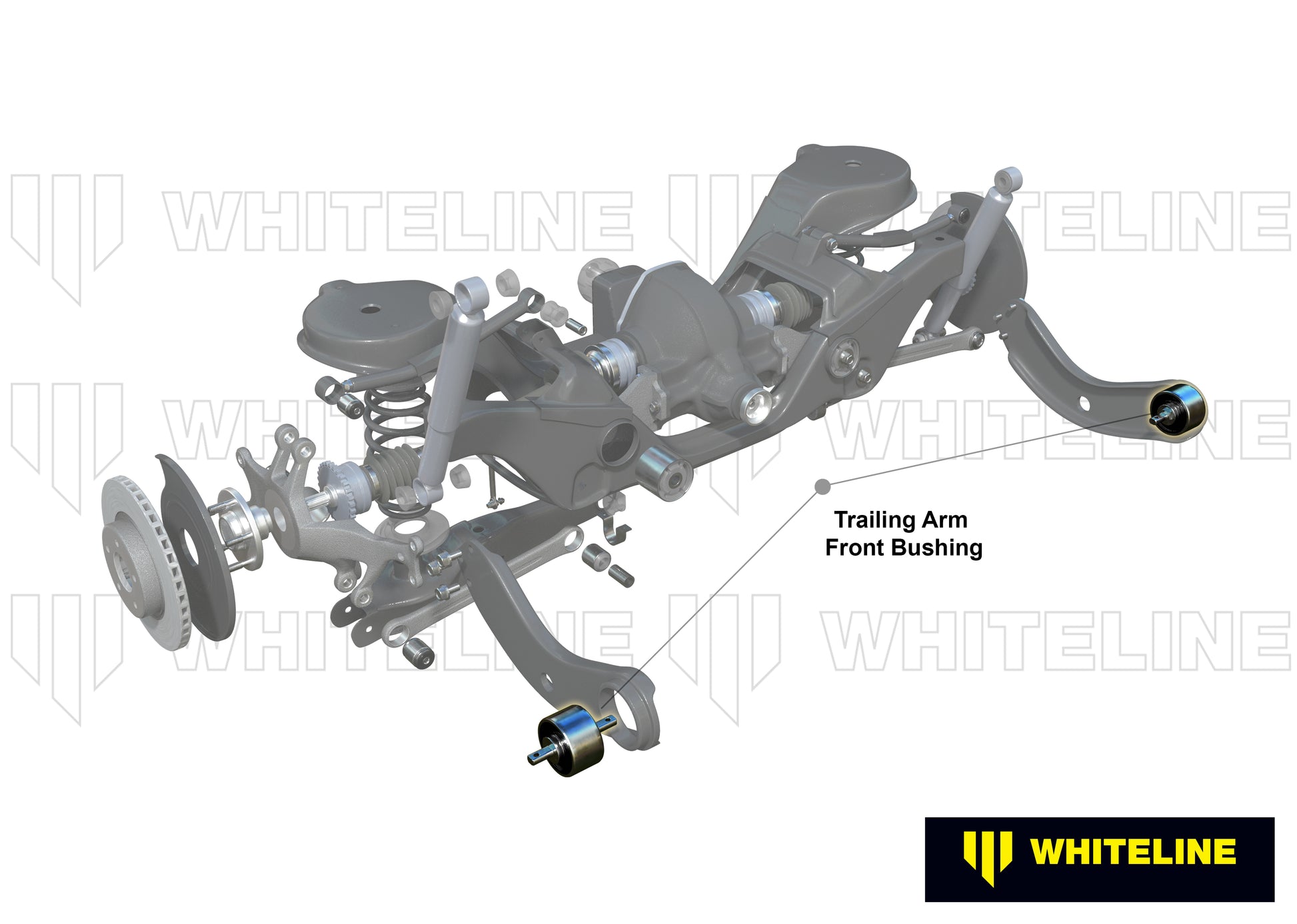 W63580 - Trailing Arm Lower - Bushing Kit