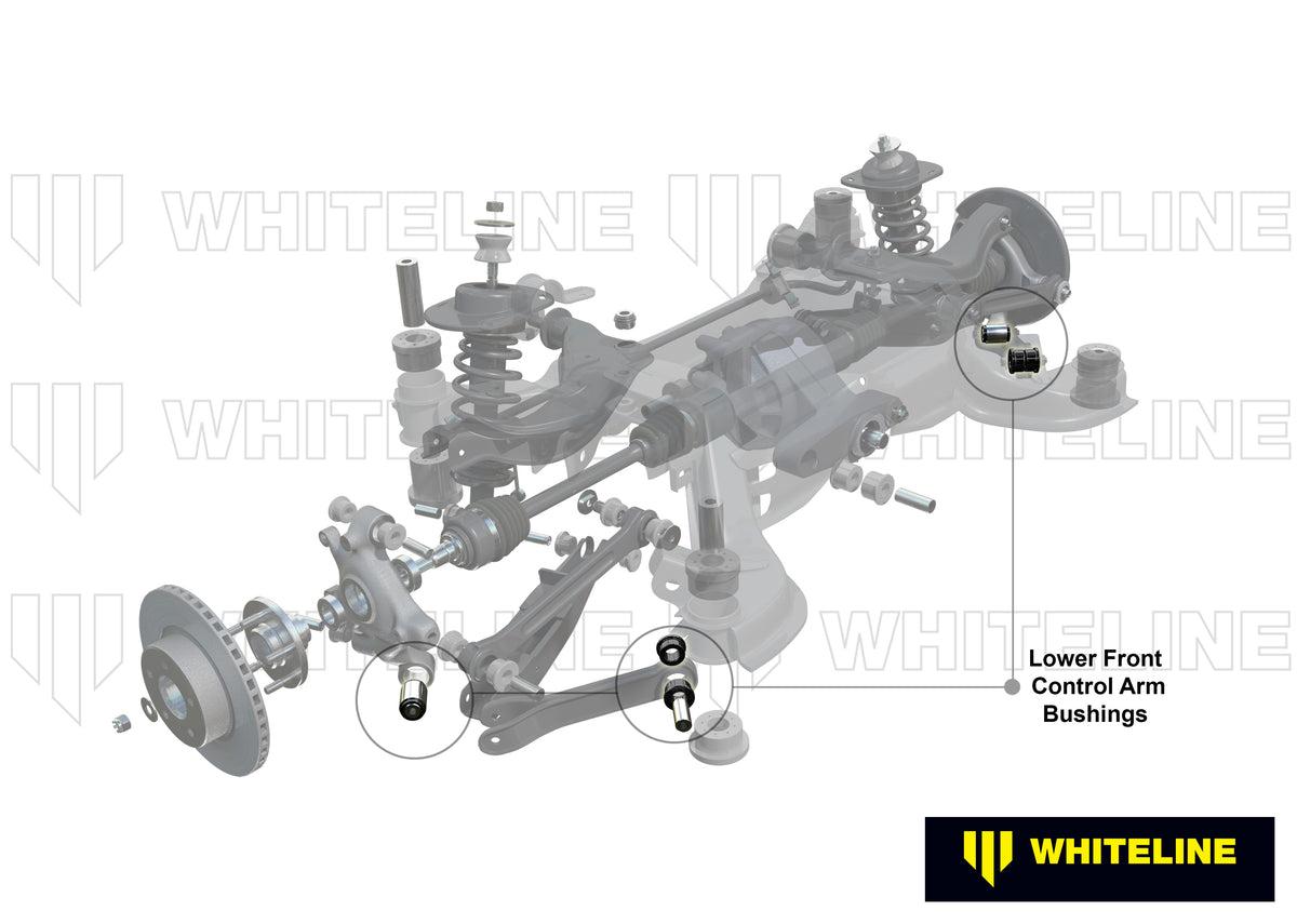 W63591 - Trailing Arm Lower - Bushing Kit
