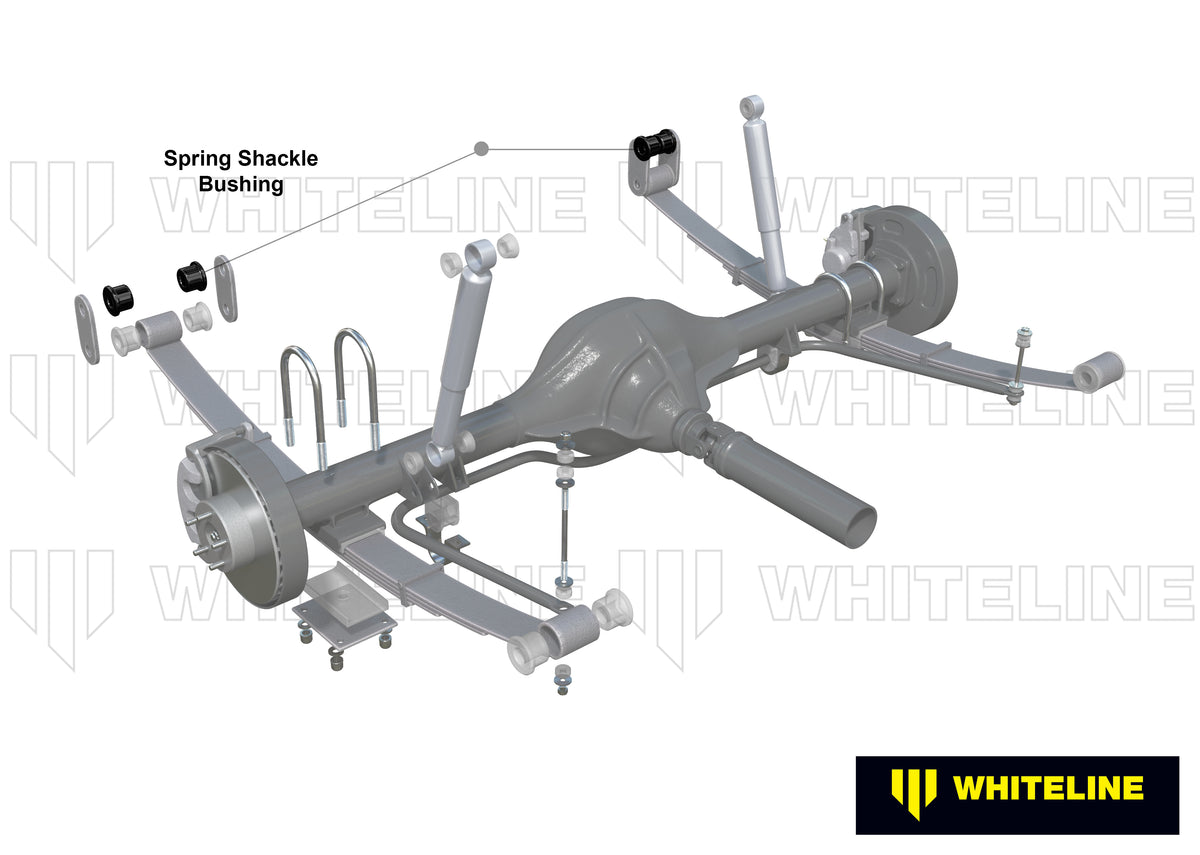W71374 - Leaf Spring - Rear Eye Bushing Kit
