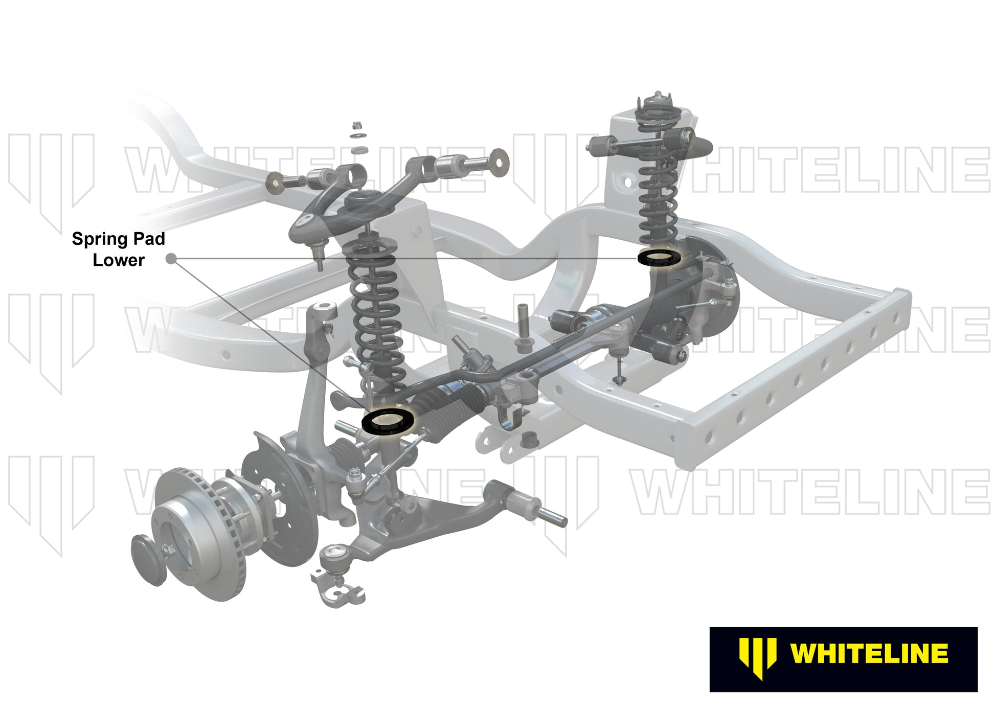 W71476 - Coil Spring Pad - Upper Bushing Kit