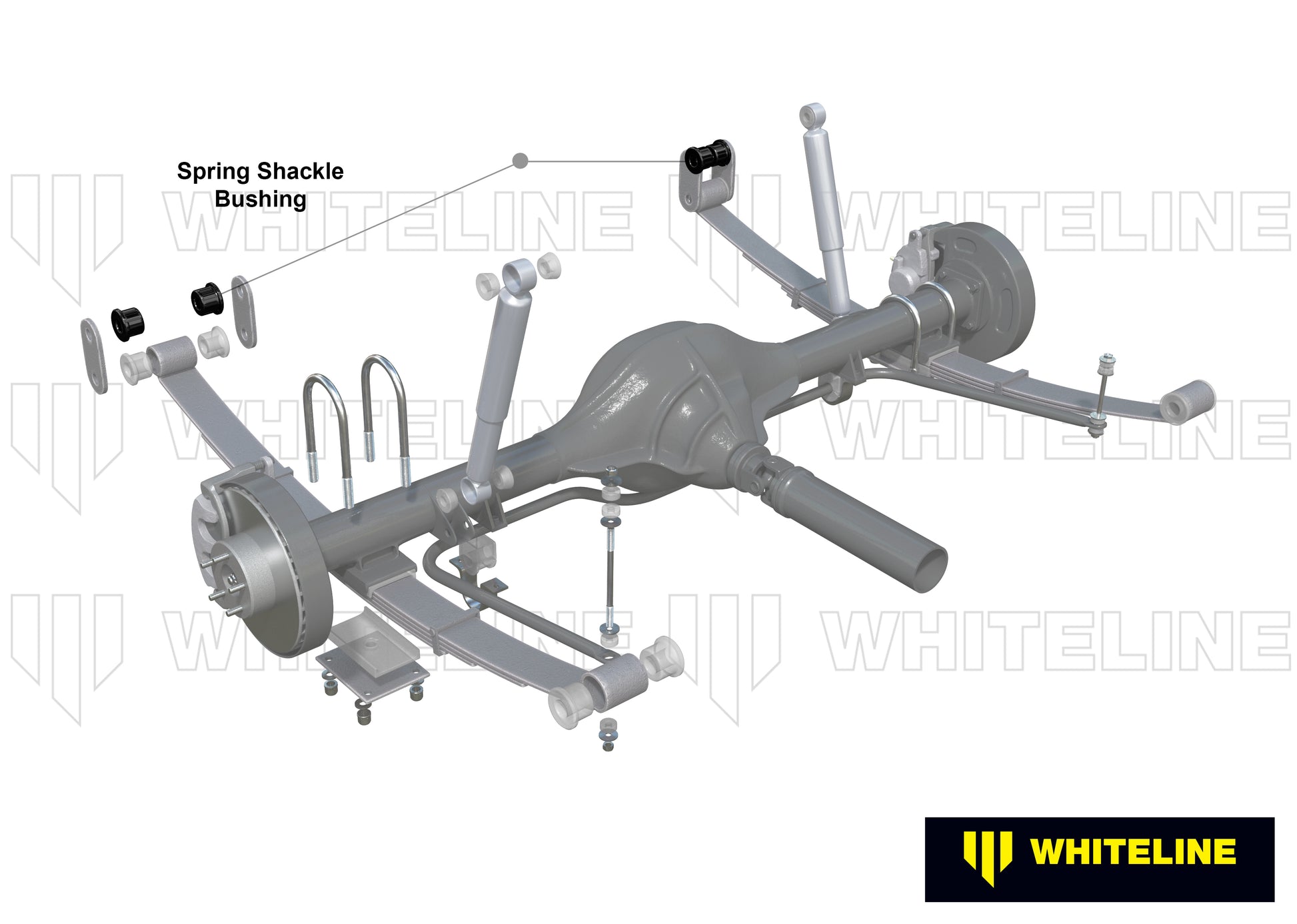 W71862 - Leaf Spring - Shackle Bushing Kit