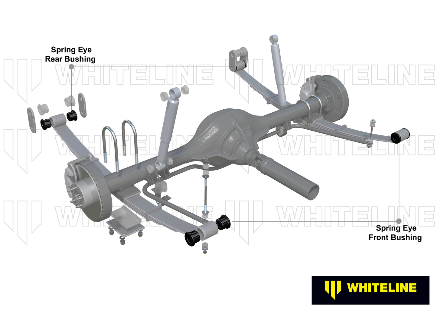 W72256 - Leaf Spring - Front Eye Bushing Kit