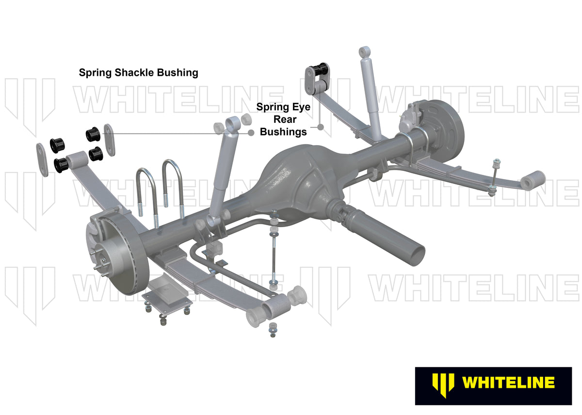 W73391 - Leaf Spring - Rear Eye Bushing Kit
