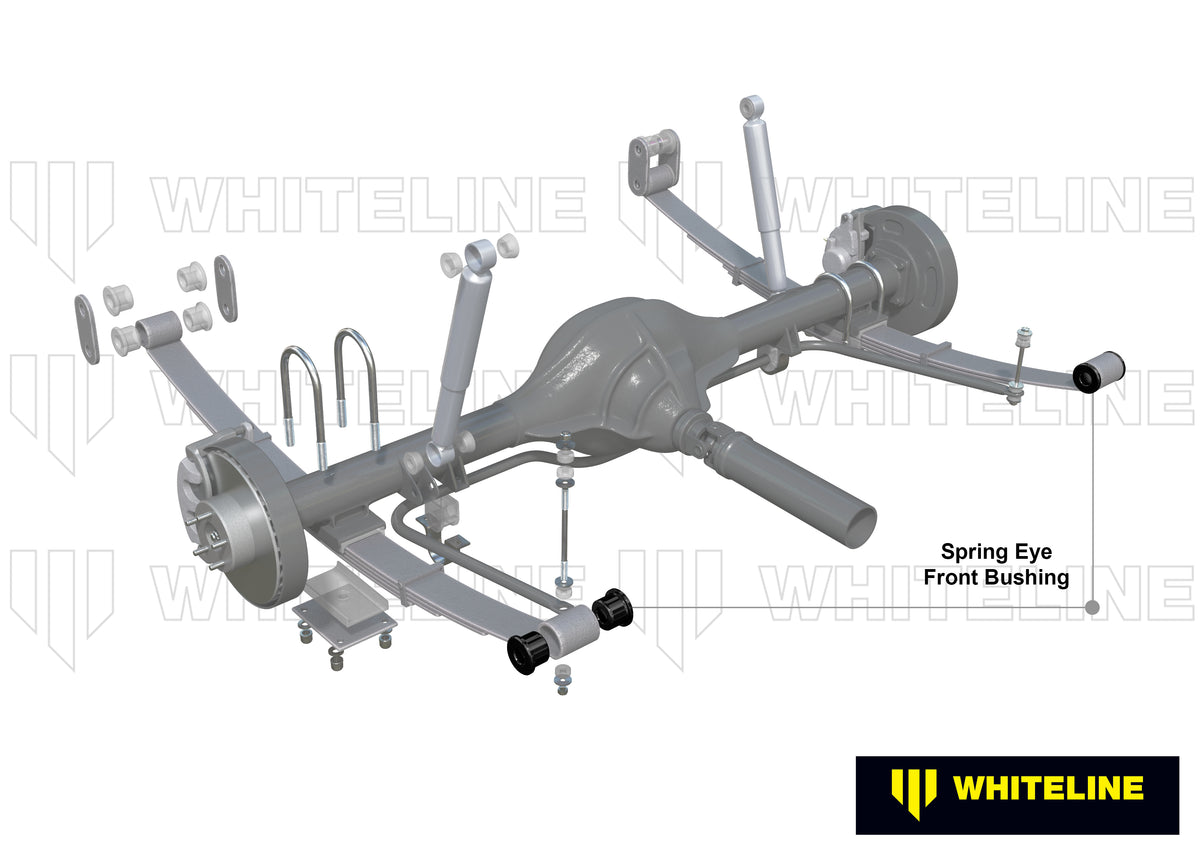 W73464 - Leaf Spring - Front Eye Bushing Kit