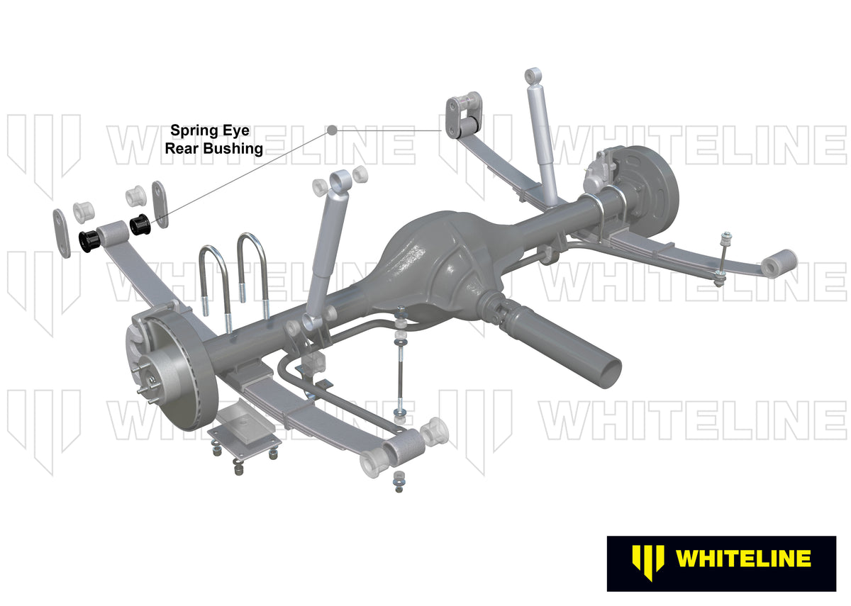 W73465 - Leaf Spring - Rear Eye Bushing Kit