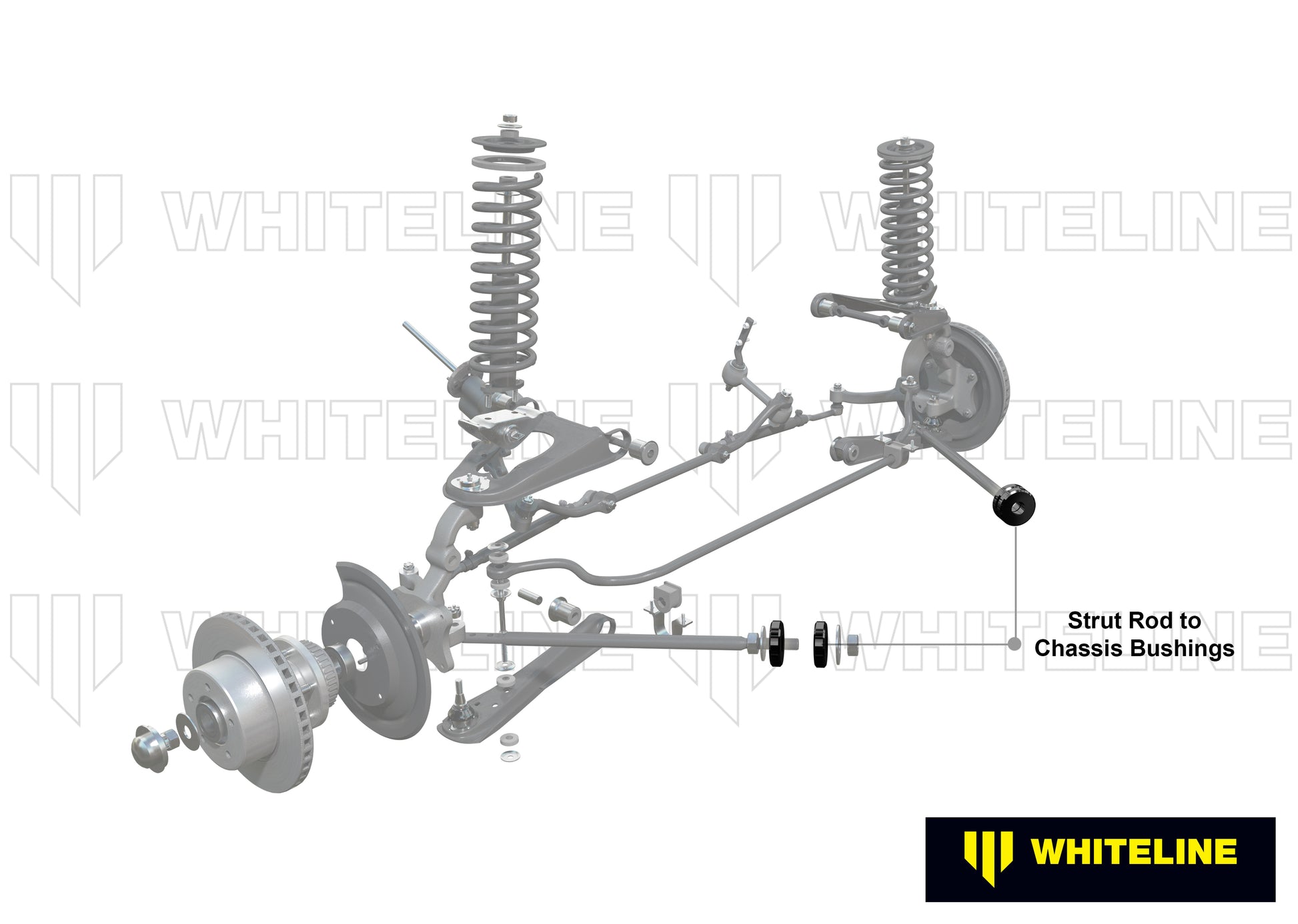 W81048 - Strut Rod - To Chassis Bushing Kit