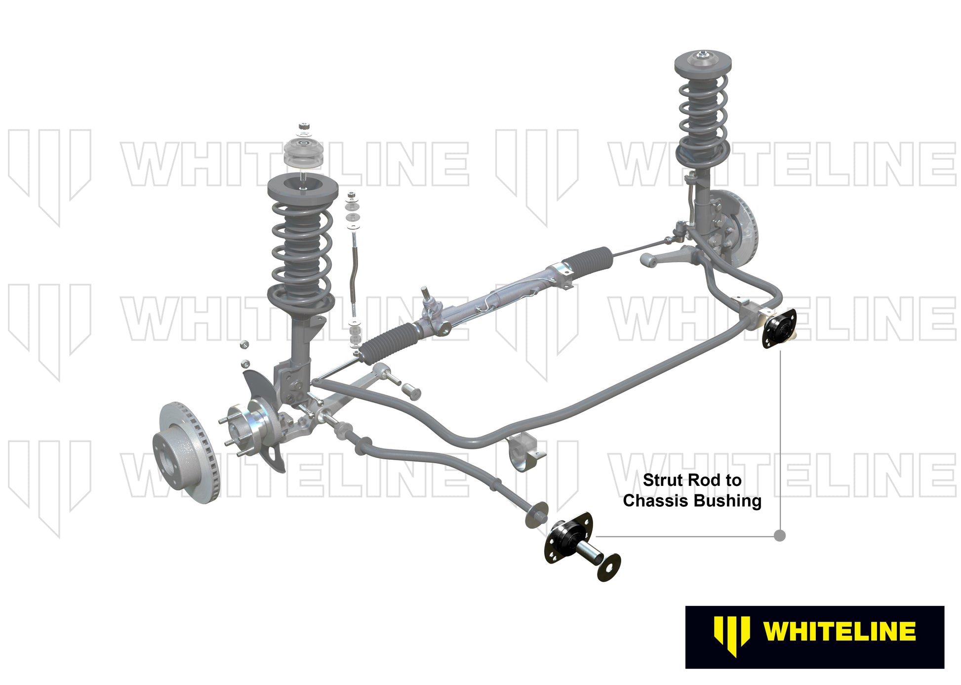 W81198 - Strut Rod - To Chassis Bushing Kit