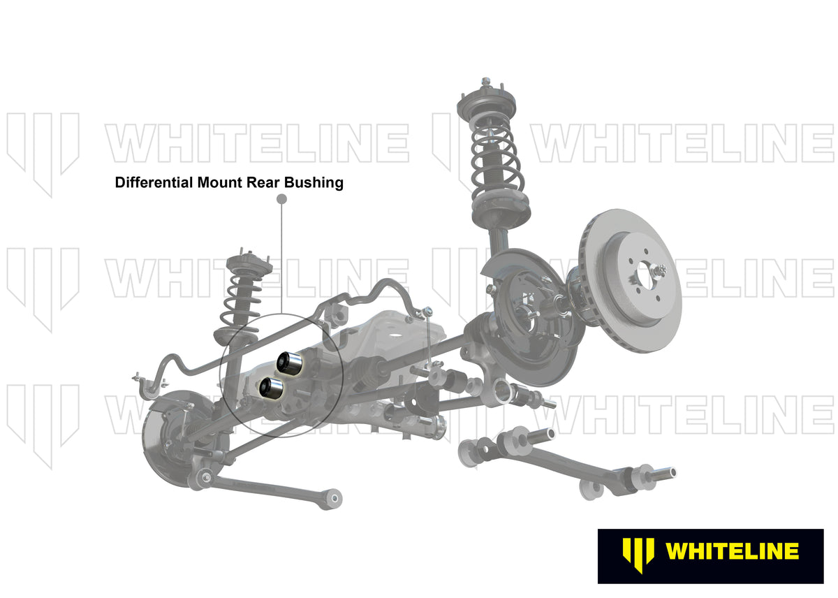 W91380 - Differential Mount - Rear Bushing Kit