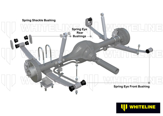 WEK009 - Leaf Spring - Bushing Kit