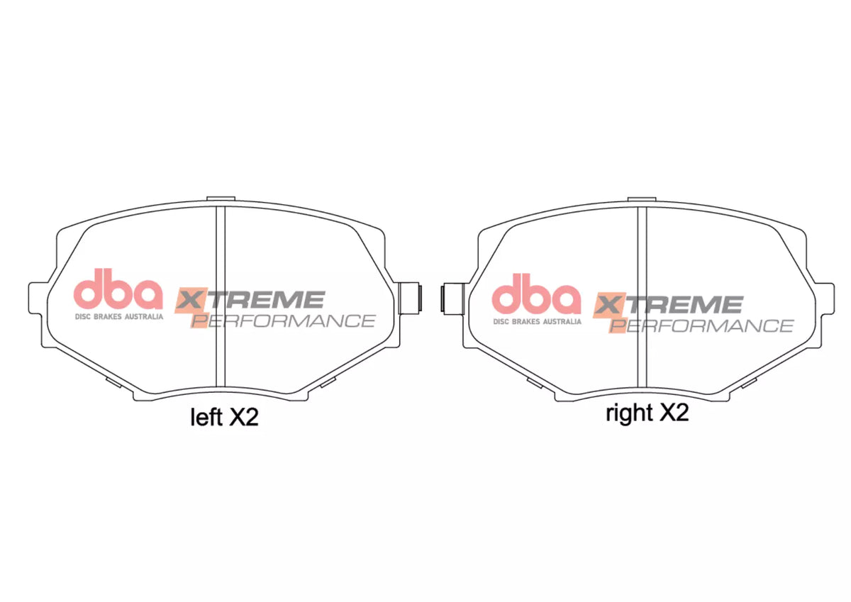 DBA DB1282XP - Brake Pads Xtreme Performance