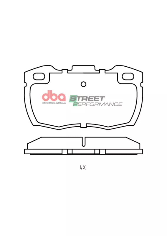 DBA DB1305SP - Brake Pads Street Performance | Front