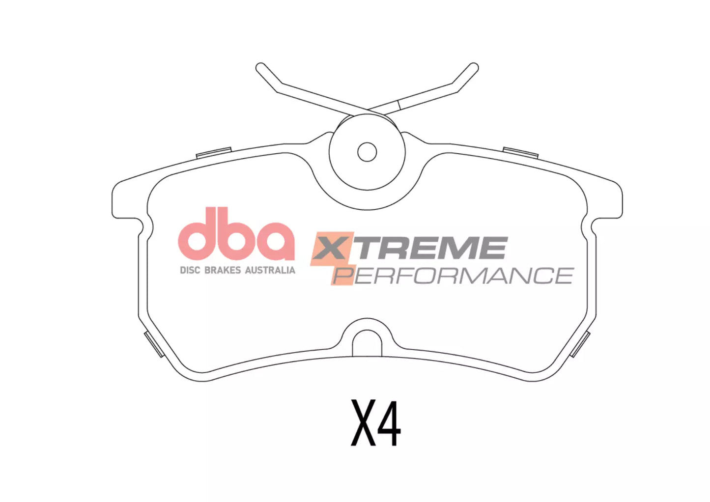 DBA DB1759XP - Brake Pads Xtreme Performance | Rear Axle