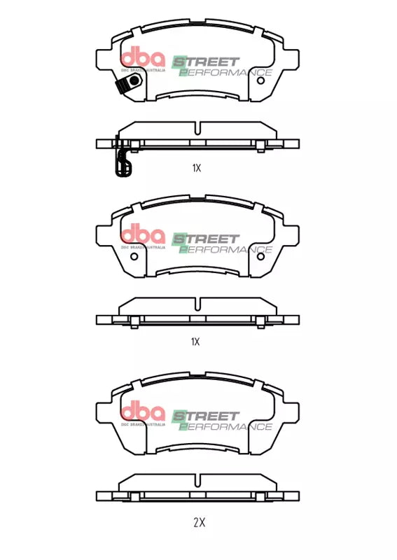 DBA DB1941SP - Brake Pads Street Performance | Front