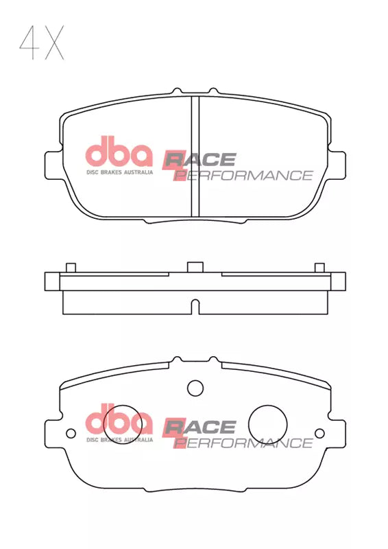 DBA DB2064RP - Brake Pads Race Performance