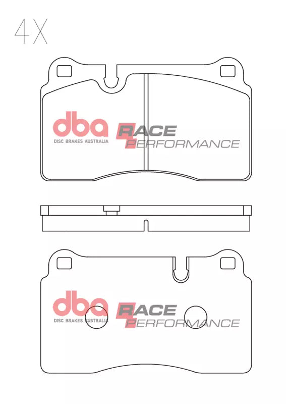 DBA DB2228RP - Brake Pads Race Performance