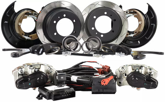 DBA DBADC1002 - Drum To Disc Conversion Kit With Electric Handbrake