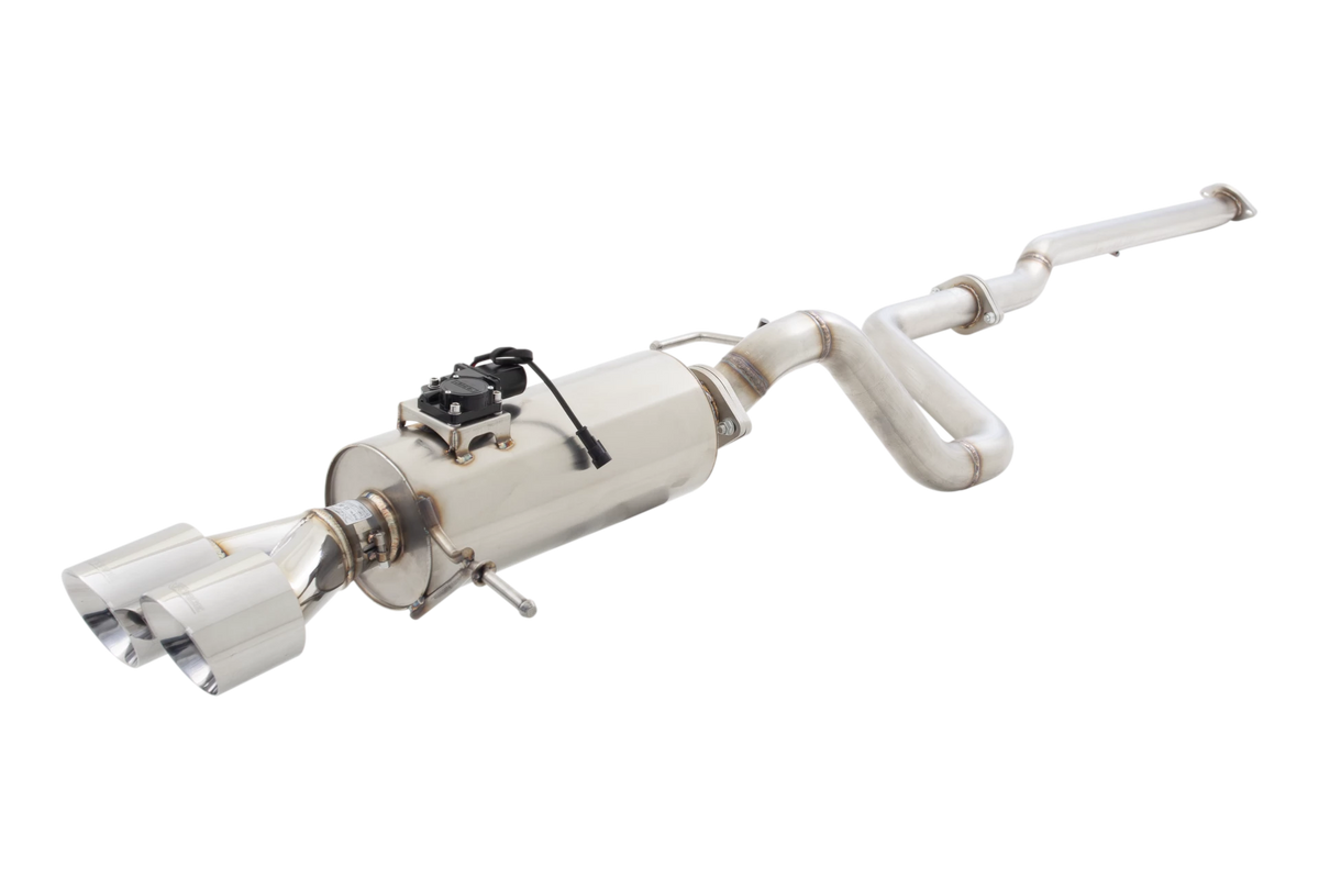 Xforce 2.5" Cat-Back System with Varex Muffler, 304 Stainless Steel-2