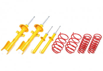 TA Technix sports suspension Lowering: 30/30mm  suitable for: Alfa Romeo147 Type 937 Year of manufacture 2001 - 2010  maximum front axle load: 1000kg maximum rear axle load: 980kg