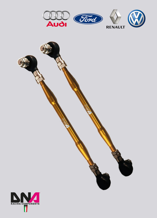 PC1039 Kit tiranti barra antirollio anteriore DNA Racing Ford Fiesta MkVII, Renault Clio IV