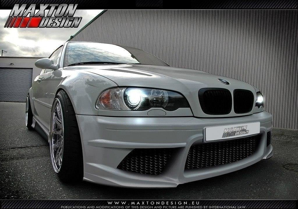Maxton Design Paraurti Ant. - BMW Serie 3 E46