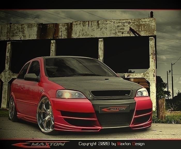 Maxton Design Paraurti Ant. - Opel Astra G (Mk2)