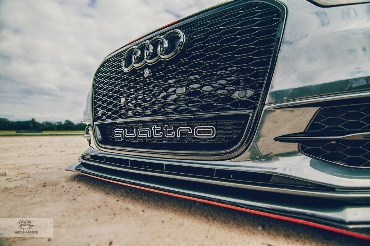 Maxton Design Splitter Anteriore Racing - Audi A6 C7 - img 3