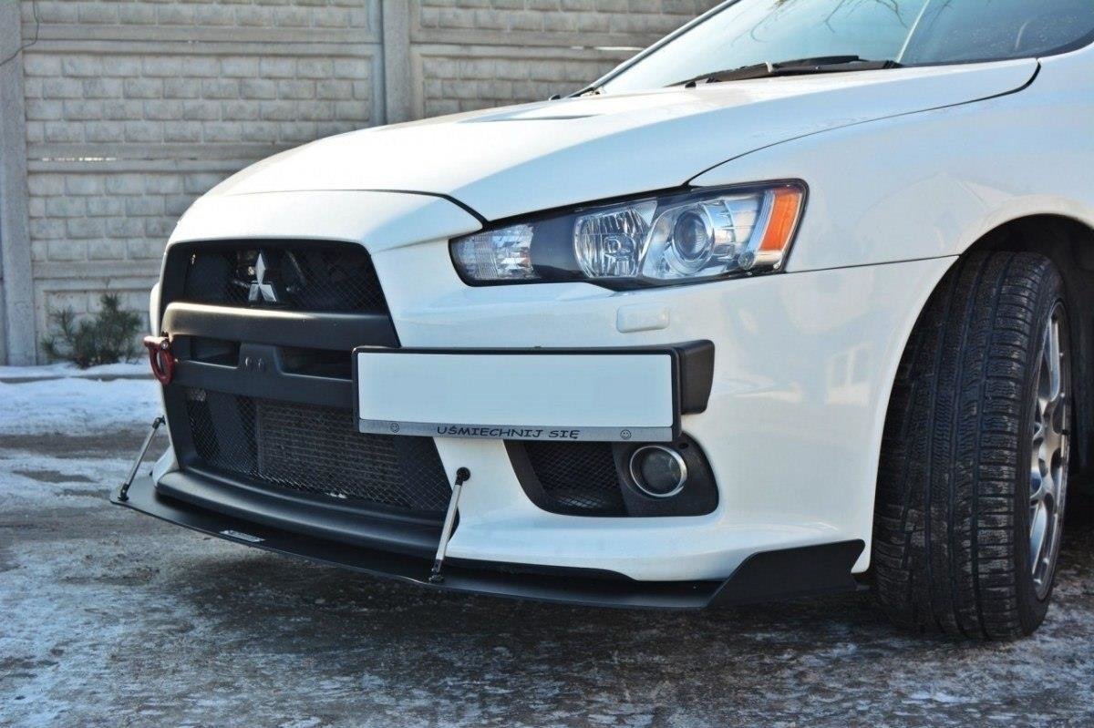 Maxton Design Splitter Anteriore Racing V.1 - Mitsubishi Lancer Evo Mk10 - img 3