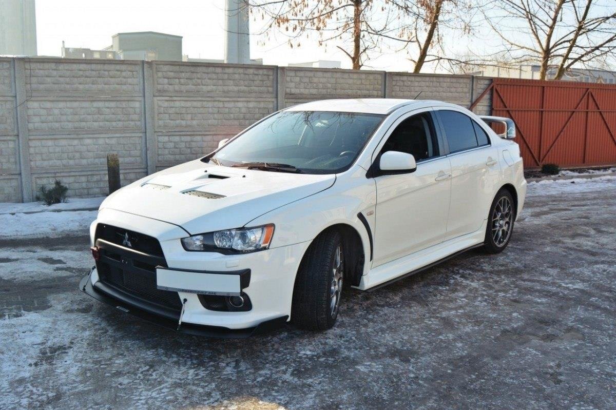 Maxton Design Splitter Anteriore Racing V.1 - Mitsubishi Lancer Evo Mk10 - img 4