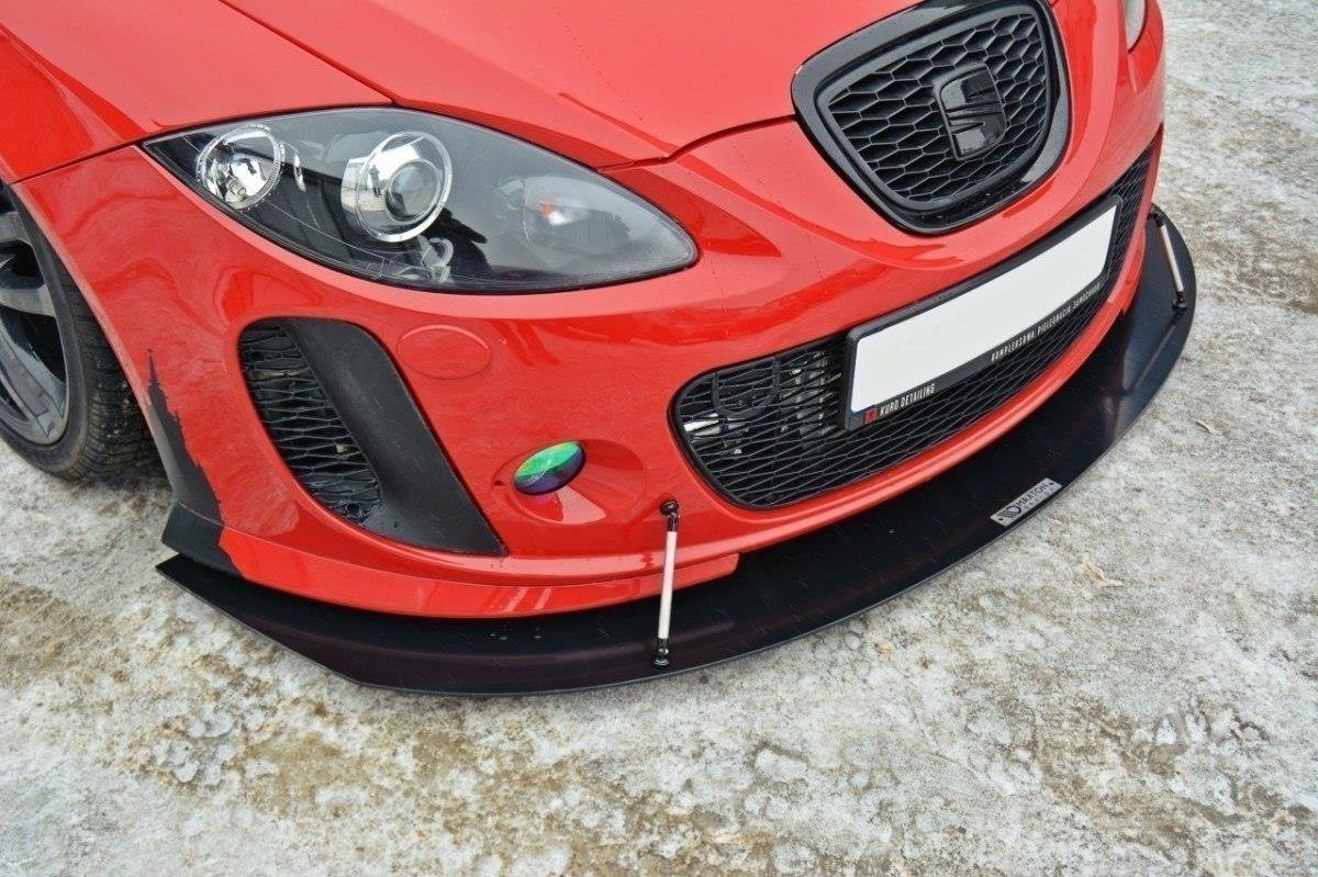 Maxton Design Splitter Anteriore Racing V.1 - Seat Leon Mk2 - img 2