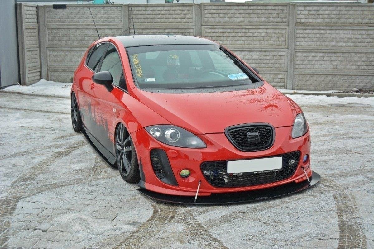 Maxton Design Splitter Anteriore Racing V.1 - Seat Leon Mk2 - img 4