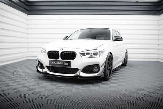 Maxton Design Splitter Anteriore Racing V.2 - BMW Serie 1 F20- F21 Facelift