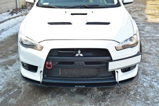 Maxton Design Splitter Anteriore Racing V.2 - Mitsubishi Lancer Evo Mk10