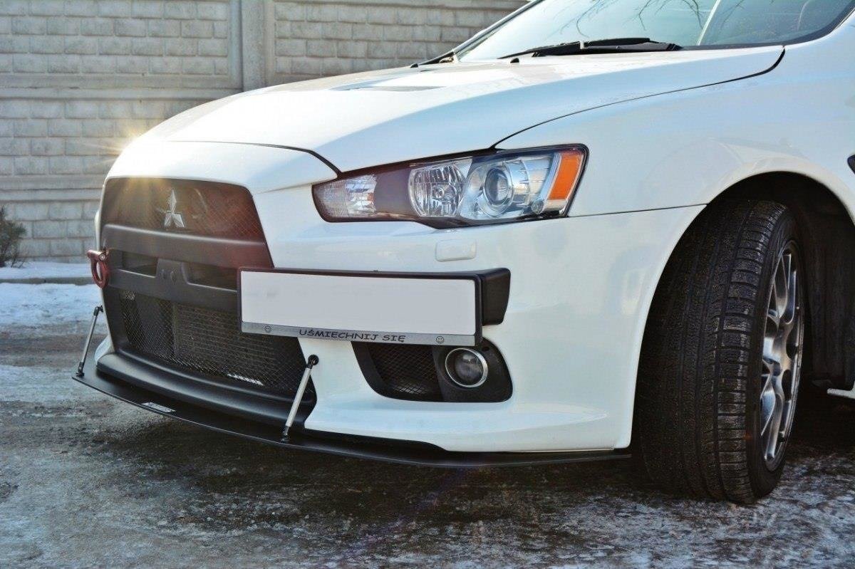 Maxton Design Splitter Anteriore Racing V.2 - Mitsubishi Lancer Evo Mk10 - img 3