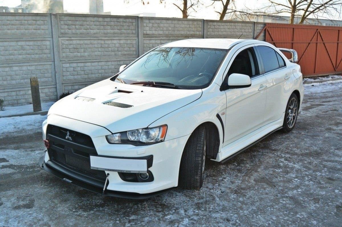 Maxton Design Splitter Anteriore Racing V.2 - Mitsubishi Lancer Evo Mk10 - img 4