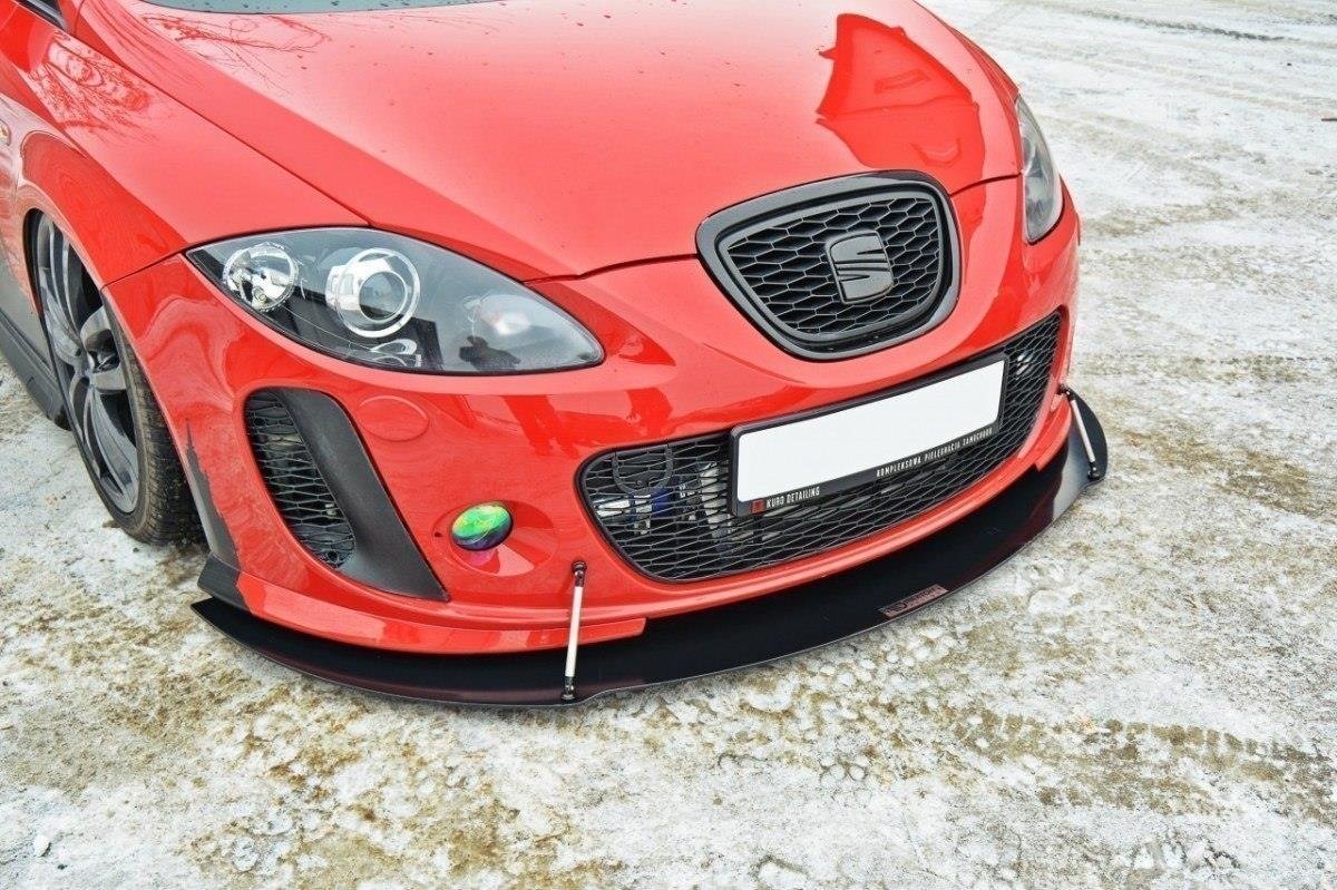 Maxton Design Splitter Anteriore Racing V.2 - Seat Leon Mk2