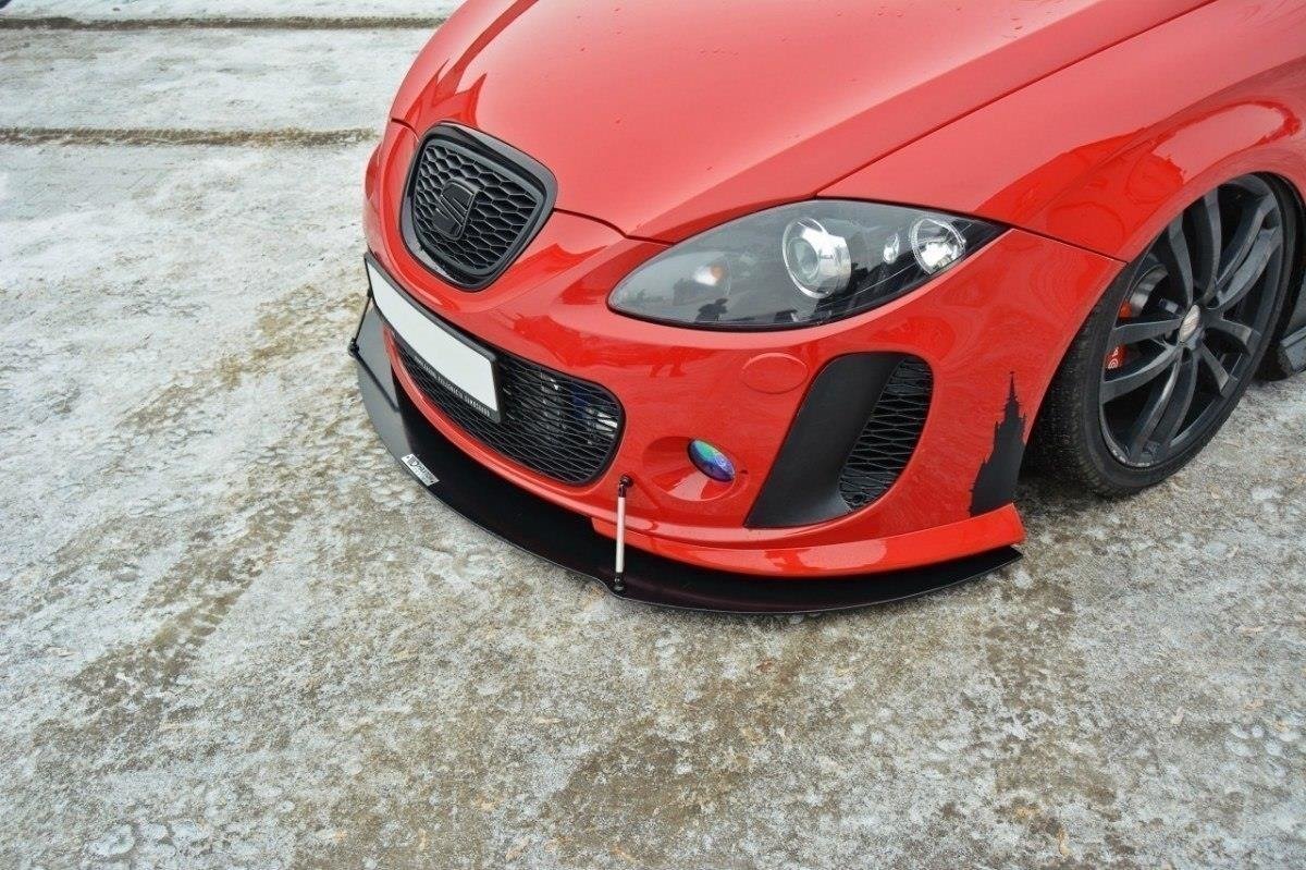 Maxton Design Splitter Anteriore Racing V.2 - Seat Leon Mk2 - img 2