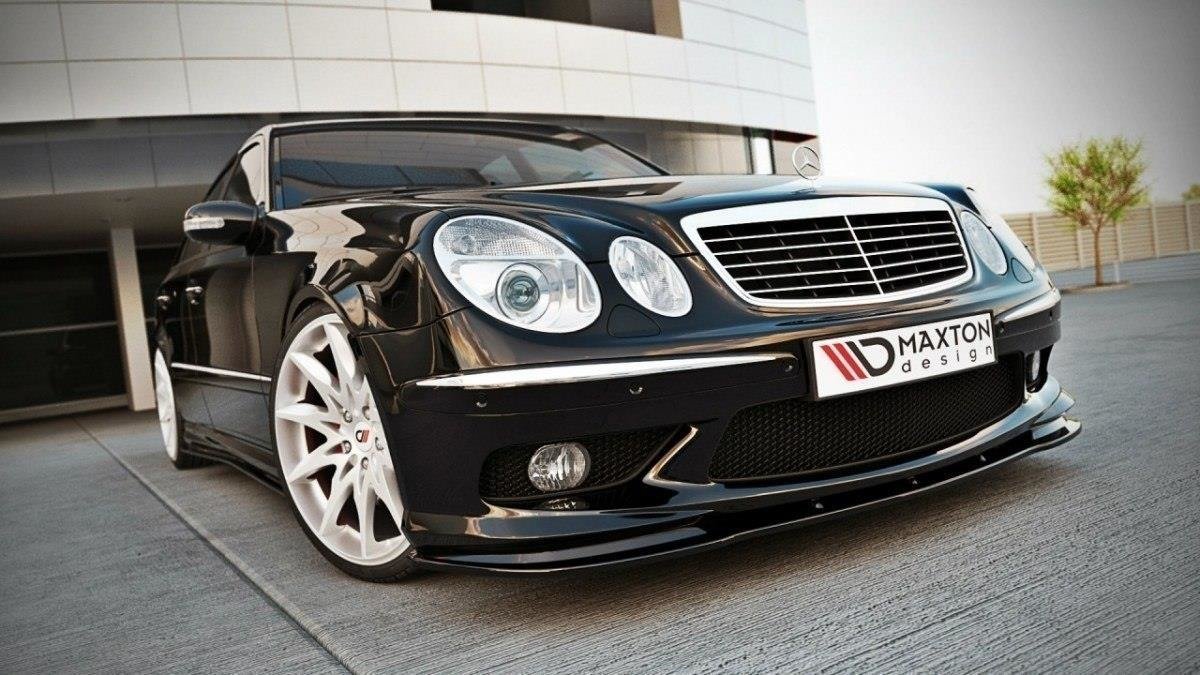 Maxton Design Splitter Anteriore - Mercedes E Klasa W 211
