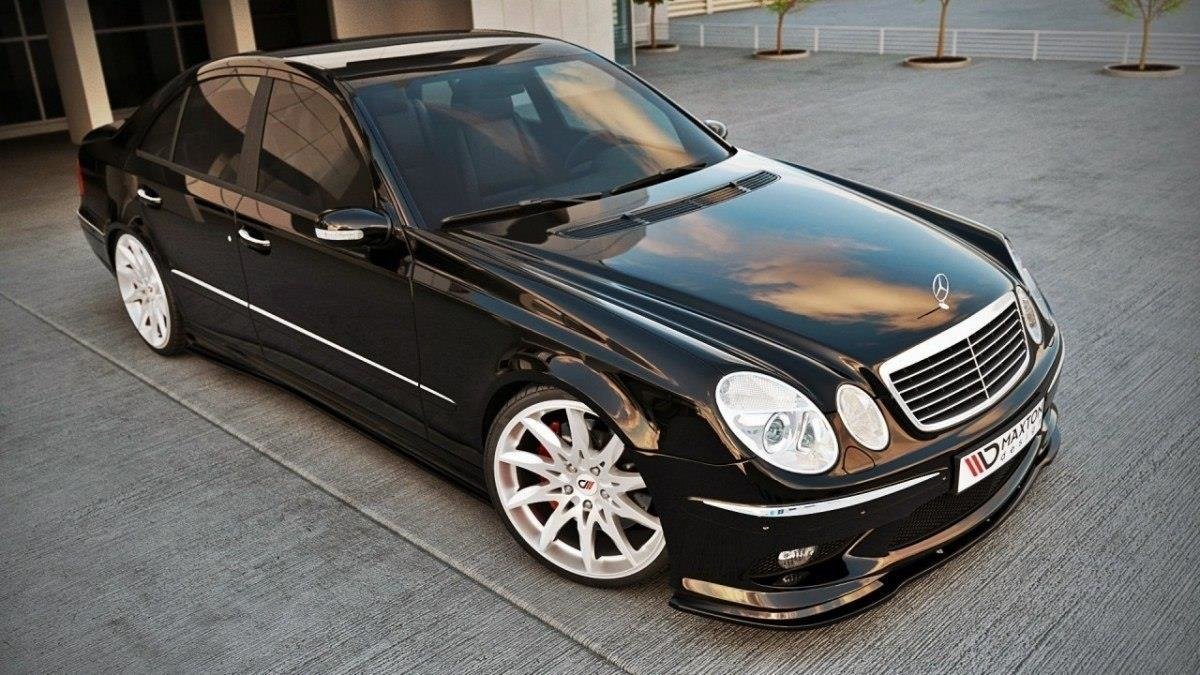 Maxton Design Splitter Anteriore - Mercedes E Klasa W 211 - img 2