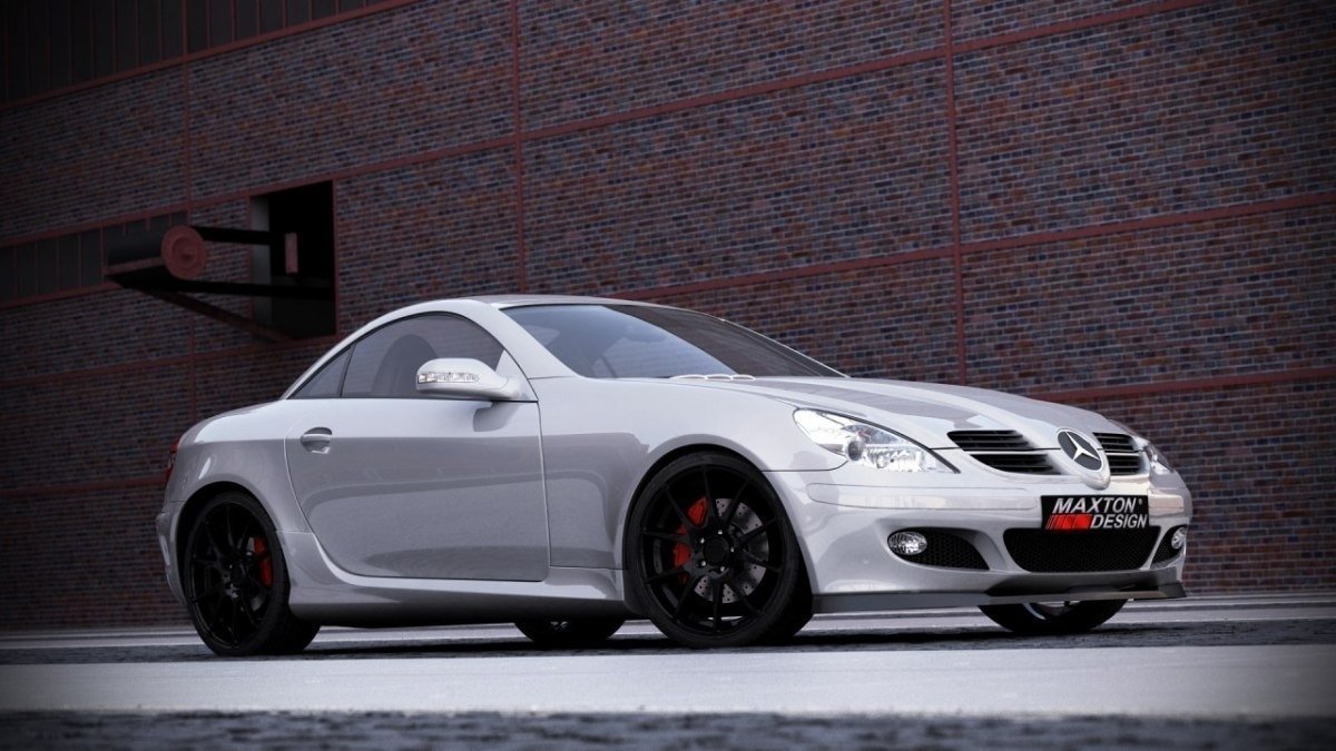 Maxton Design Splitter Anteriore - Mercedes SLK R 171 - img 3