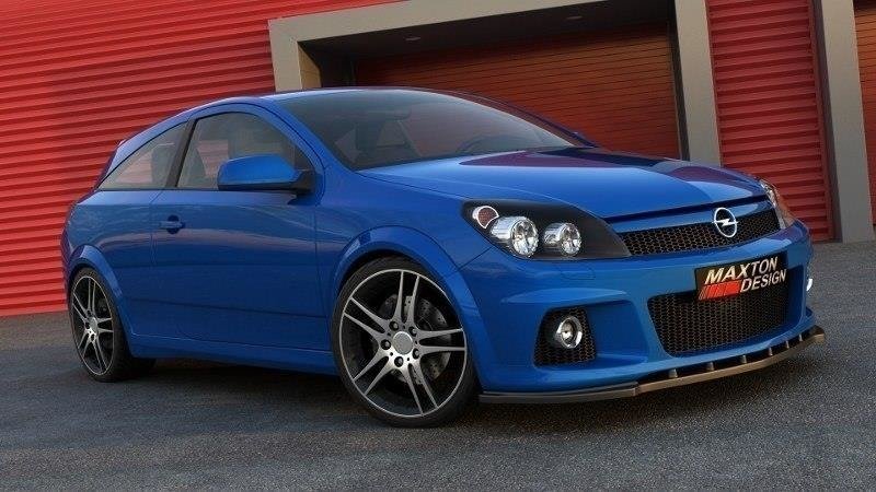Maxton Design Splitter Anteriore - Opel Astra OPC H (Mk3) - img 2