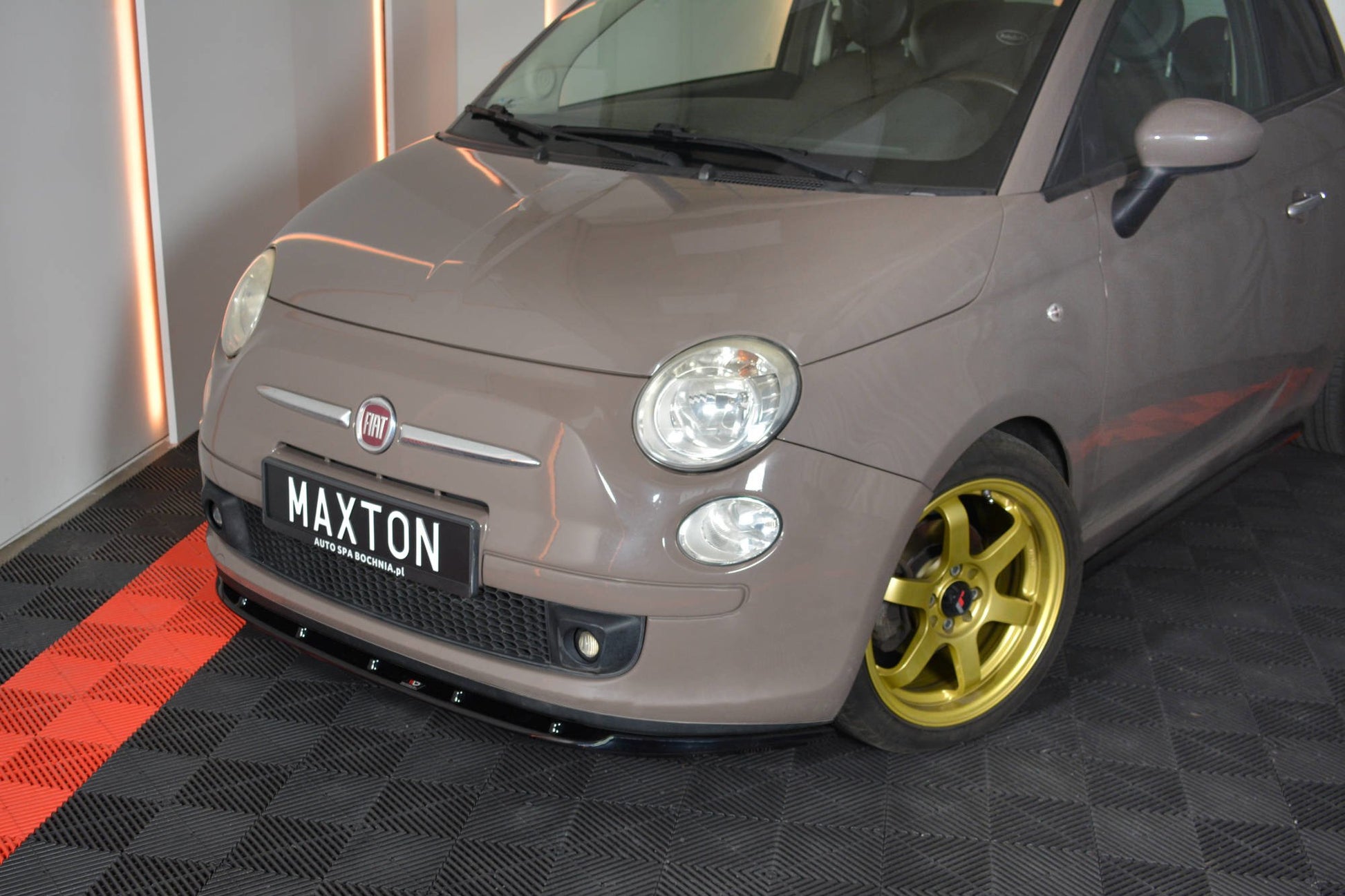 Maxton Design Splitter Anteriore V.1 - Fiat 500 - img 3