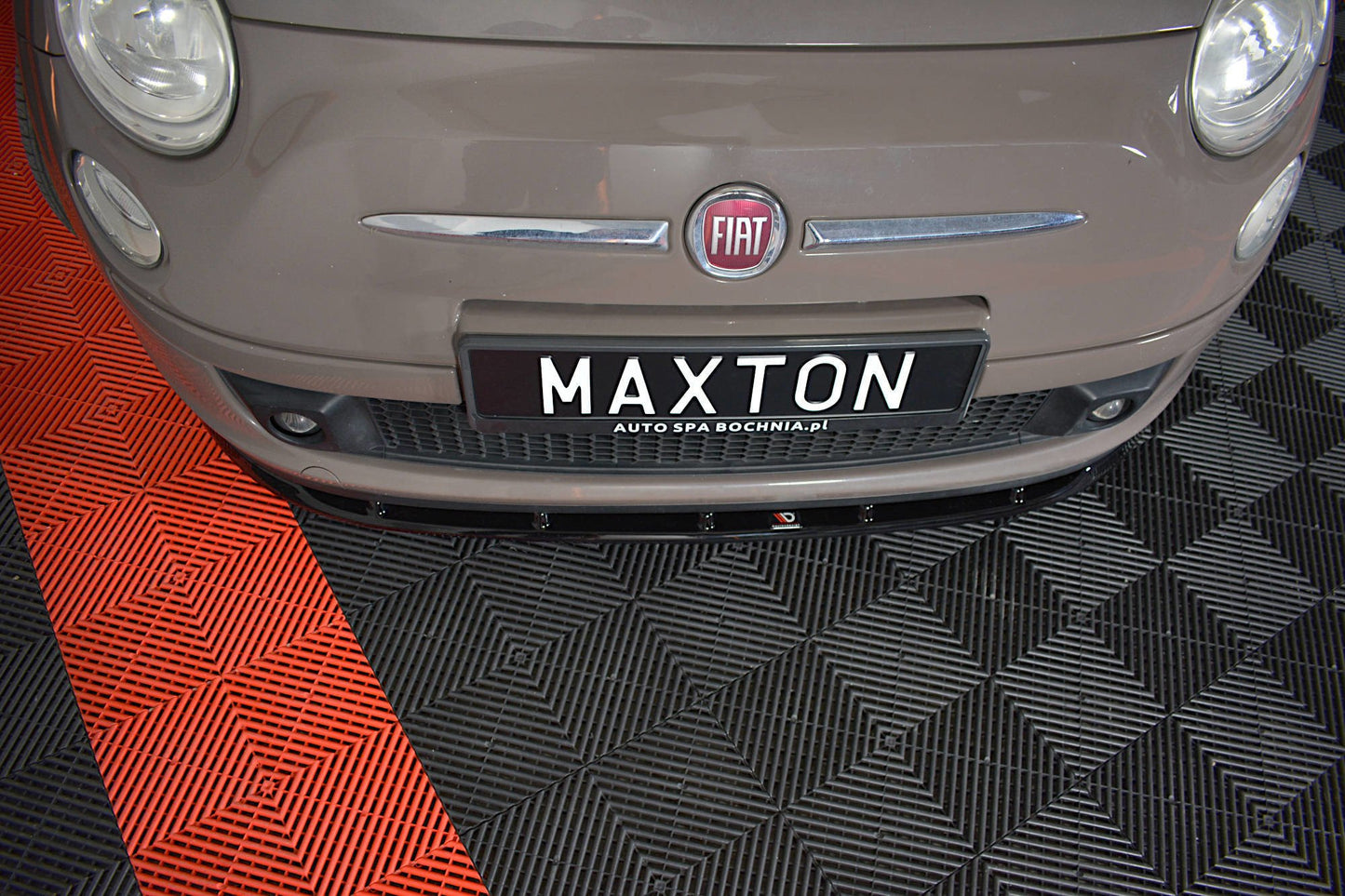 Maxton Design Splitter Anteriore V.1 - Fiat 500 - img 2