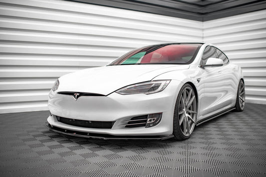 Maxton Design Splitter Anteriore V.1 - Tesla Model S