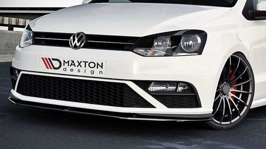 Maxton Design Splitter Anteriore V.1 - Volkswagen Polo GTI Mk5 Facelift