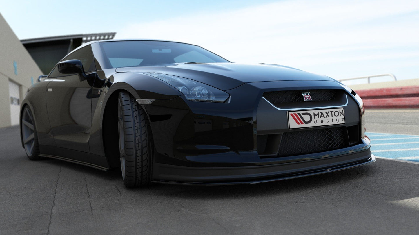 Maxton Design Splitter Anteriore V.2 - Nissan GT-R - img 3