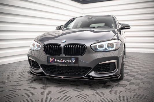 Maxton Design Splitter Anteriore V.3 - BMW Serie 1 F20- F21 Facelift